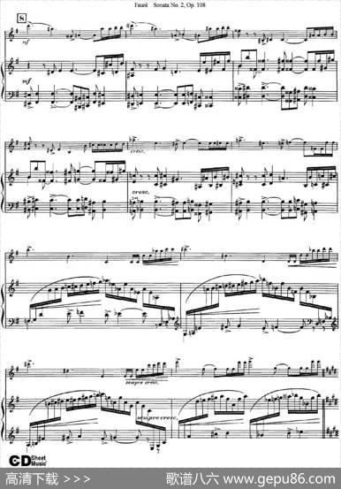 ViolinSonataNo.2Op.108（小提琴+钢琴伴奏）