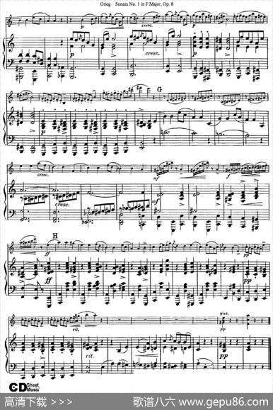 ViolinSonataNo.1Op.3（小提琴+钢琴伴奏）