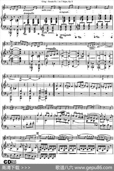 ViolinSonataNo.1Op.3（小提琴+钢琴伴奏）