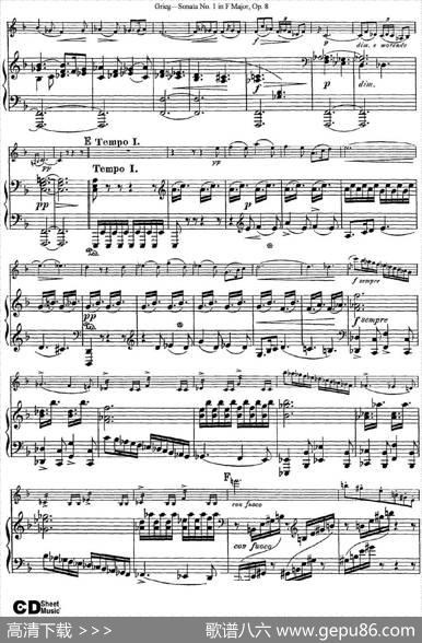ViolinSonataNo.1Op.3（小提琴+钢琴伴奏）