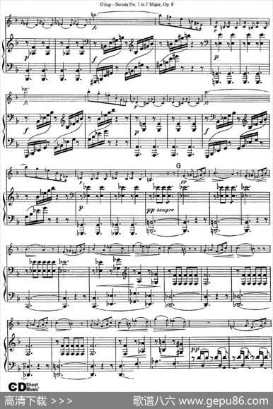 ViolinSonataNo.1Op.3（小提琴+钢琴伴奏）