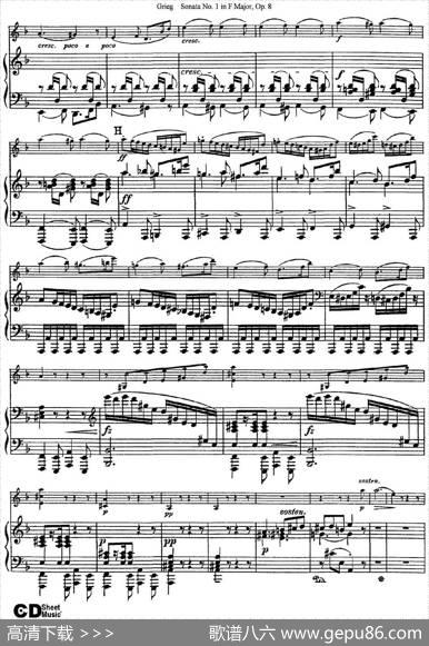 ViolinSonataNo.1Op.3（小提琴+钢琴伴奏）