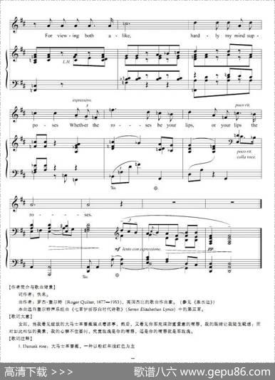 大马士革蔷薇（正谱[英]）