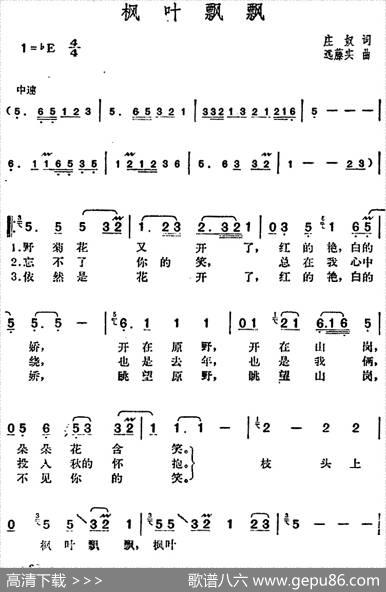 邓丽君演唱金曲：枫叶飘飘 - 庄奴|远藤实