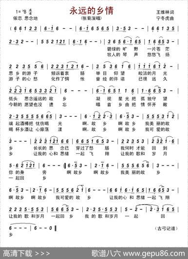 永远的乡情 - 王维林|宁冬虎