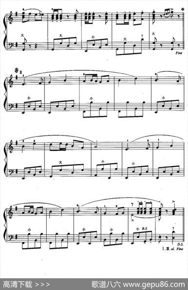 儿童手风琴曲：欢乐|李伟才