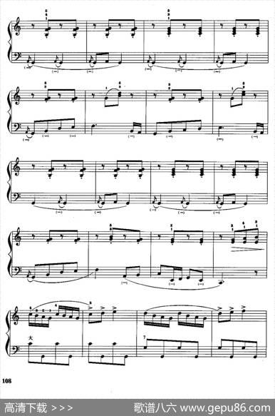 儿童手风琴曲：淘气的小鬼骑在马背上|博朗曲、郭瑶改编