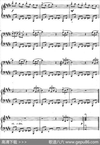 爵士乐曲：升C小调爵士固定音型|佚名