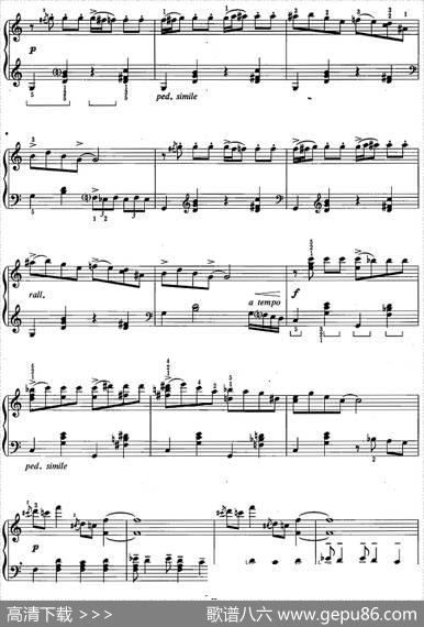 爵士乐曲：蓝色狂想曲|乔治·格什温原曲阿达·里希特改编