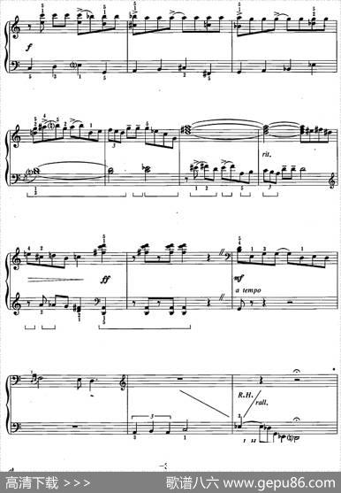 爵士乐曲：蓝色狂想曲|乔治·格什温原曲阿达·里希特改编