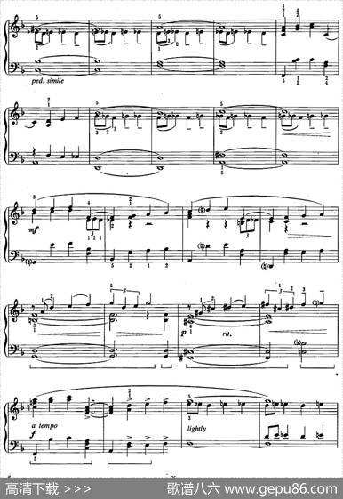 爵士乐曲：蓝色狂想曲|乔治·格什温原曲阿达·里希特改编