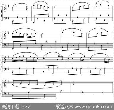喜洋洋（弹琴吧制谱版）|刘明源