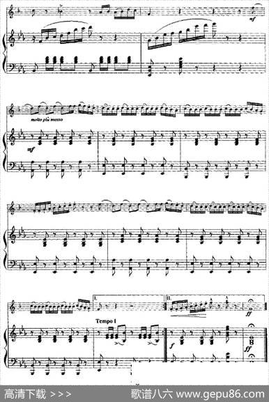 那波里舞曲（小号+钢琴伴奏）|[俄]柴科夫斯基