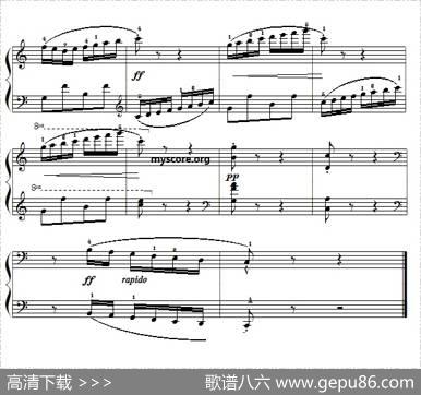 古典钢琴小曲：滑冰的人们|贝尔