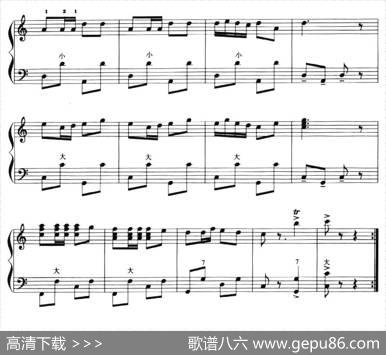 儿童手风琴曲：骑兵进行曲|劫夫曲、王碧云改编