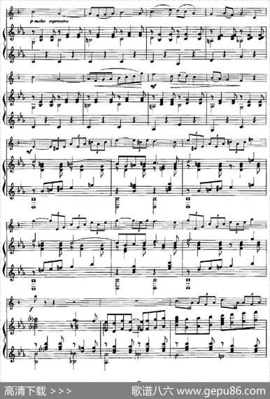 协奏曲第三首（小号+钢琴伴奏）|[苏]肖洛克夫