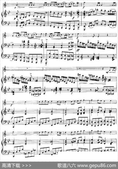 音乐会练习曲（小号+钢琴伴奏）|[苏]格季开