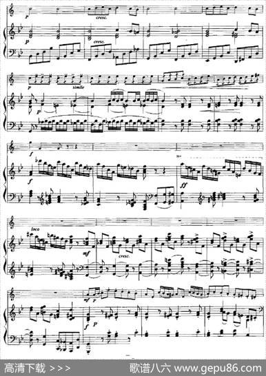 音乐会练习曲（小号+钢琴伴奏）|[苏]格季开