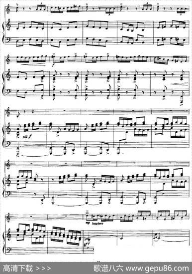 小协奏曲（小号+钢琴伴奏）|[意]鲍里诺