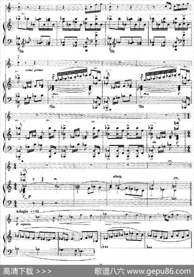 小协奏曲（小号+钢琴伴奏）|[意]鲍里诺