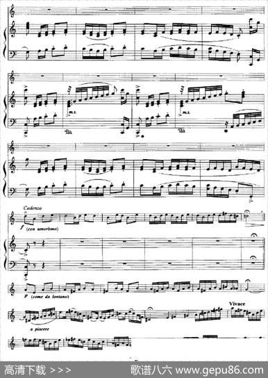 小协奏曲（小号+钢琴伴奏）|[意]鲍里诺