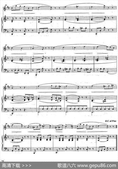 Allegrobrillante（中音萨克所+钢琴伴奏）|G·Concone