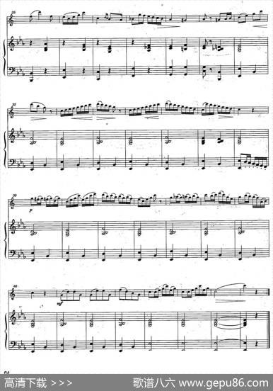 Moderato（中音萨克所+钢琴伴奏、版本二）|M·Marchesi