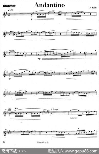 Andantino|F·Tosti