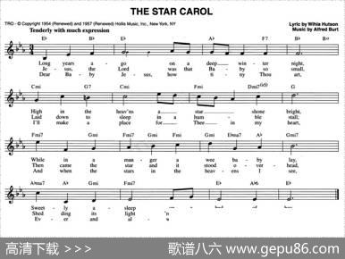 THESTARCAROL（五线谱）