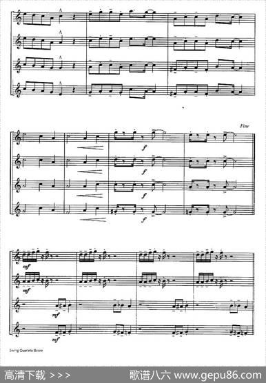 FunkFour（中音萨克斯四重奏）