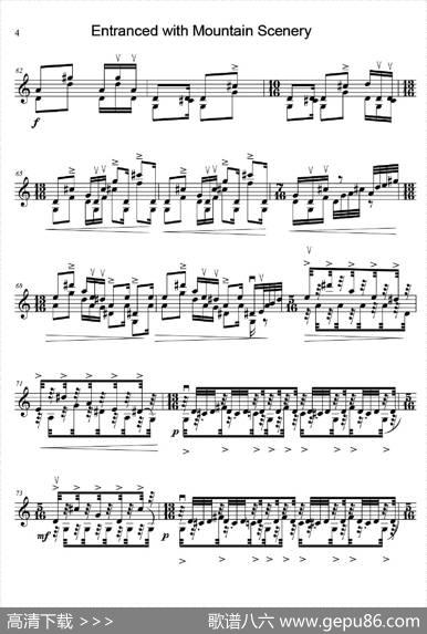 山中醉（EntrancedwithMountainSceneryForSoloViolin）|李尚谦