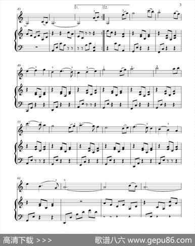 SadRommanceforBeginningViolin（小提琴+钢琴伴奏）|ThaoNyugenXahn
