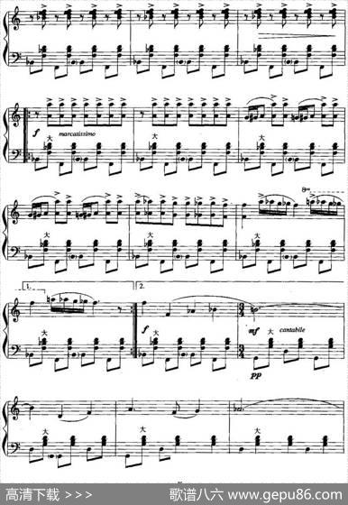 儿童手风琴曲：马刀舞|哈恰图良曲郭汀石改编