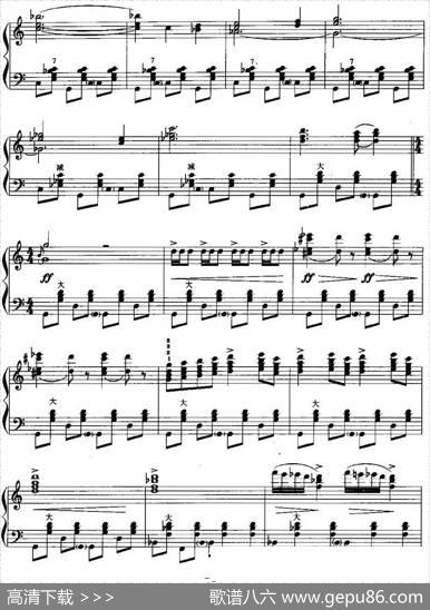 儿童手风琴曲：马刀舞|哈恰图良曲郭汀石改编