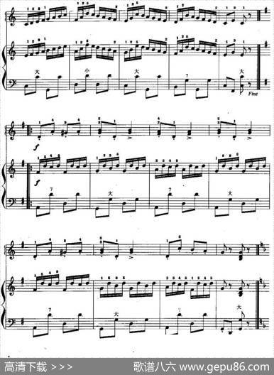 儿童手风琴曲：让我们尽情地跳舞（二重奏）|帕勒莫-亨海斯