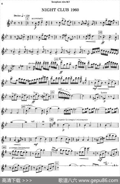 HISTOIREDUTANGO（四重奏中音分谱）|皮耶佐拉