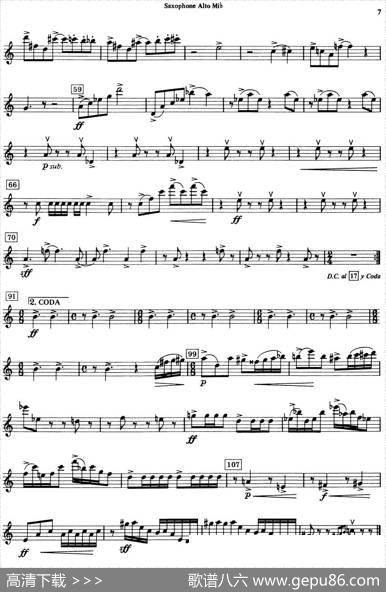 HISTOIREDUTANGO（四重奏中音分谱）|皮耶佐拉