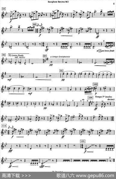 HISTOIREDUTANGO（四重奏上低音分谱）|皮耶佐拉