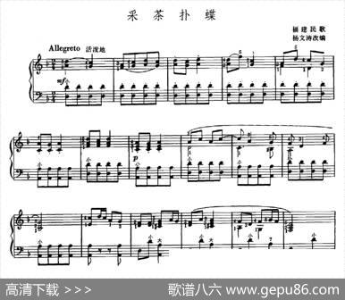 采茶扑蝶（杨文涛改编版）|福建民歌、杨文涛改编