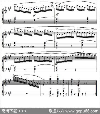 车尔尼（Czerny）849第14首曲谱及练习指导