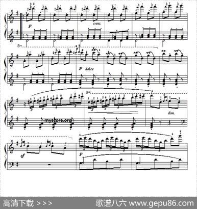 车尔尼（Czerny）849第17首曲谱及练习指导