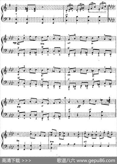 手风琴爵士乐曲：Oursong我们的歌