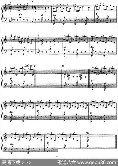 手风琴爵士乐曲：Mr.Augustinesblues蓝色的八月