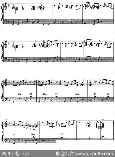 手风琴爵士乐曲：HoneysuckleRose可爱的玫瑰