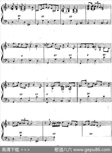 手风琴爵士乐曲：LazyRiver缓缓的河流