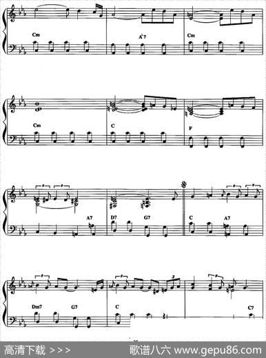 手风琴爵士乐曲：TheladySingstheBlues少女的歌