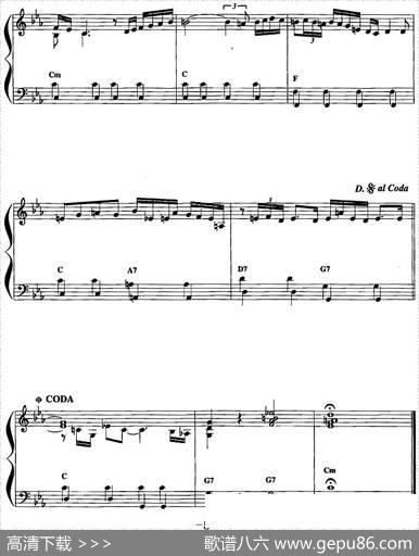 手风琴爵士乐曲：TheladySingstheBlues少女的歌