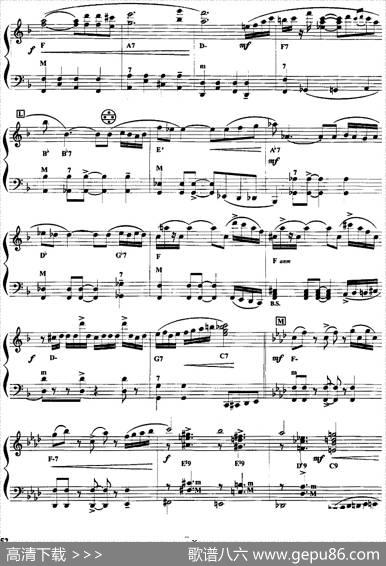 手风琴爵士乐曲：MilongasinPalabras米朗·帕拉斯-探戈