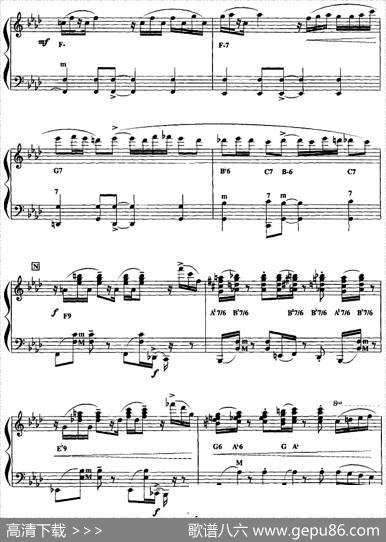手风琴爵士乐曲：MilongasinPalabras米朗·帕拉斯-探戈
