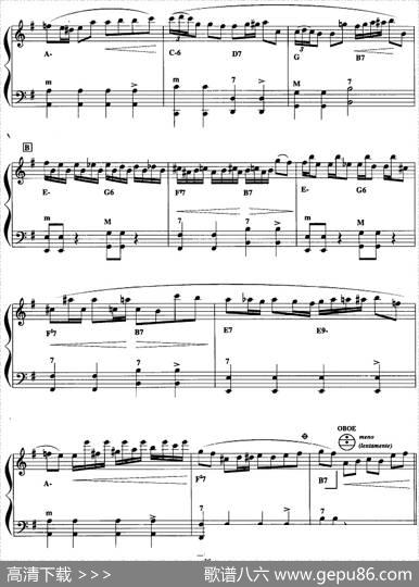 手风琴爵士乐曲：JeanneYPanl吉尼·保罗-探戈